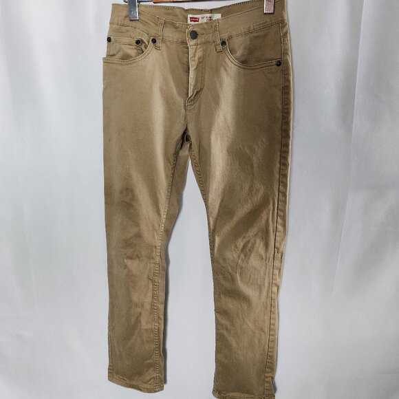 Boys Levi's Slim Fit Khaki pants - Picture 1 of 4